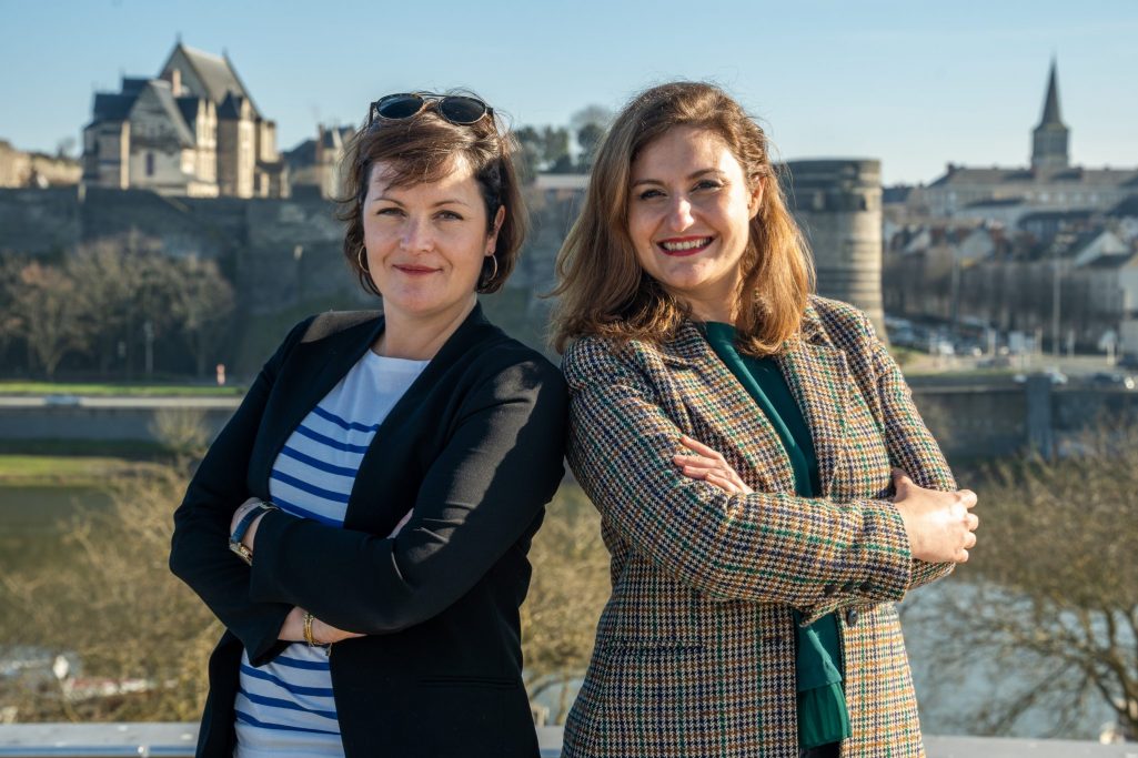 Elodie Gendry et Dorela Radu de Vakom à Angers